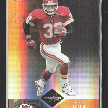 2004 Leaf Limited Spotlight Marcus Allen #130 /100