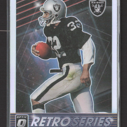 2021 Panini Donruss Optic Retro Series Prizm Marcus Allen #RS-MA
