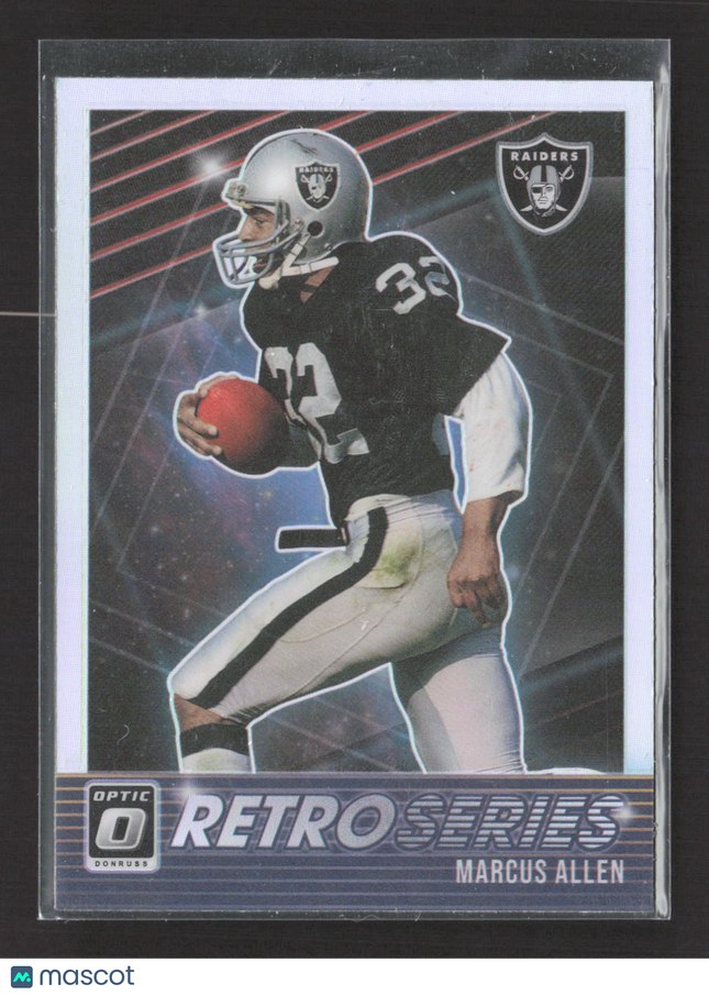 2021 Panini Donruss Optic Retro Series Prizm Marcus Allen #RS-MA