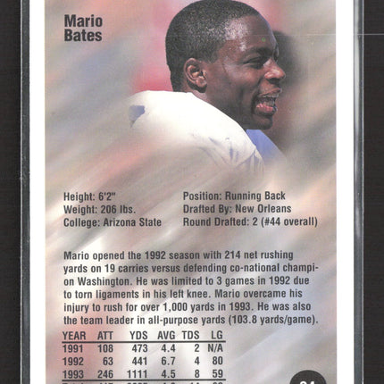 2025 Superior Rookies Mario Bates #24 /5000 Auto