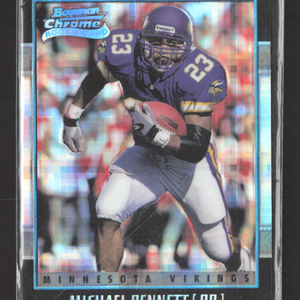 2001 Bowman Chrome Michael Bennett #181 X-Fractor