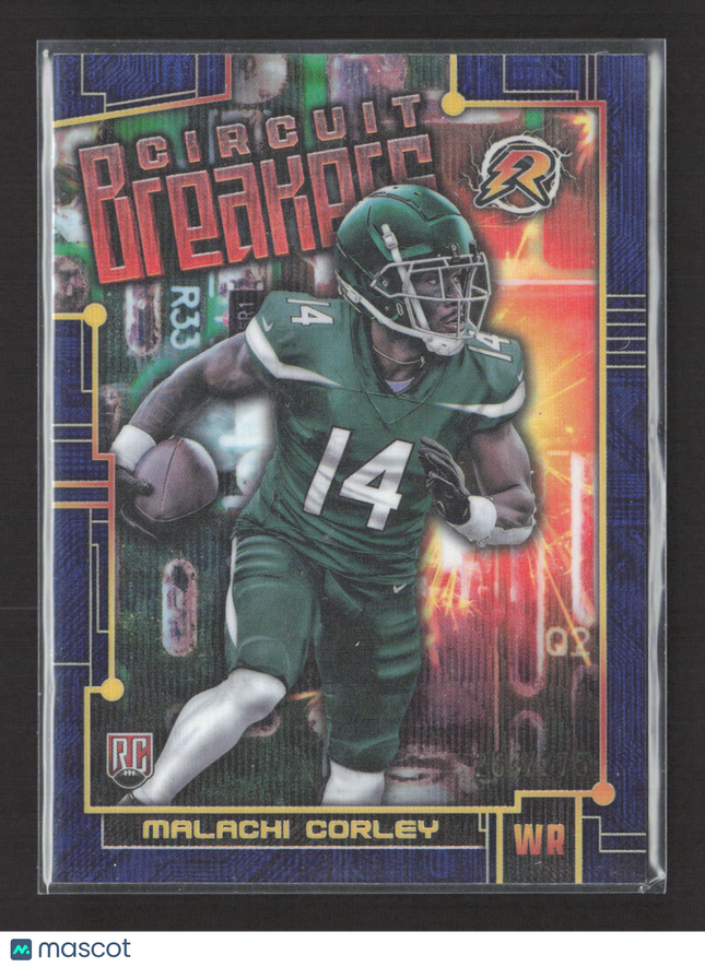 2025 Topps Resurgence Circuit Breakers Malachi Corley #CB-10 RC /275