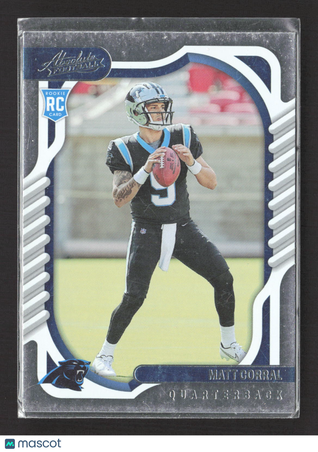 2022 Panini Absolute Football Matt Corral #102 RC