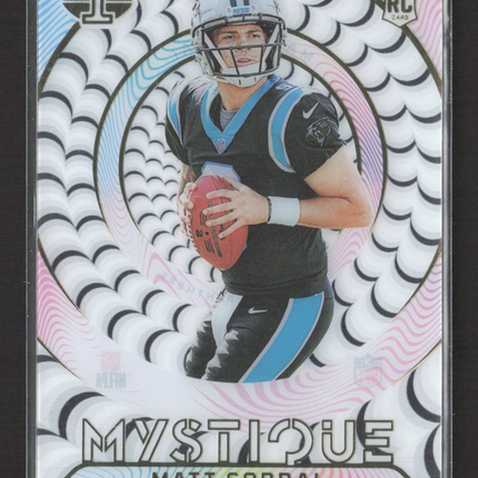 2022 Panini Illusions Mystique Matt Corral #M-4 RC