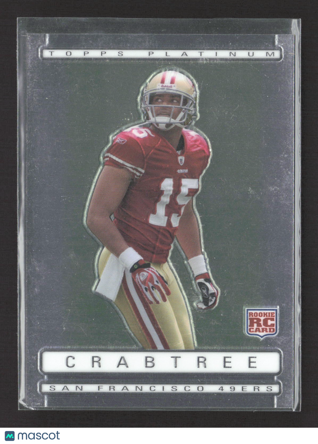 2009 Topps Platinum Michael Crabtree #131 RC