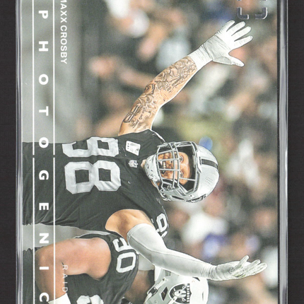 2024 Panini Photogenic Maxx Crosby #39