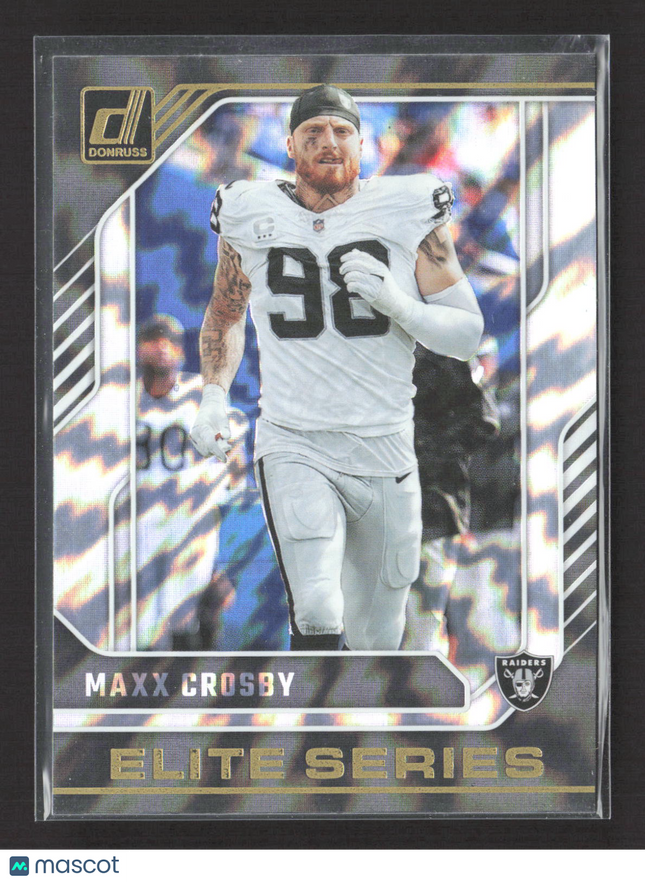 2024 Panini Donruss Elite Series Maxx Crosby #14 Holo