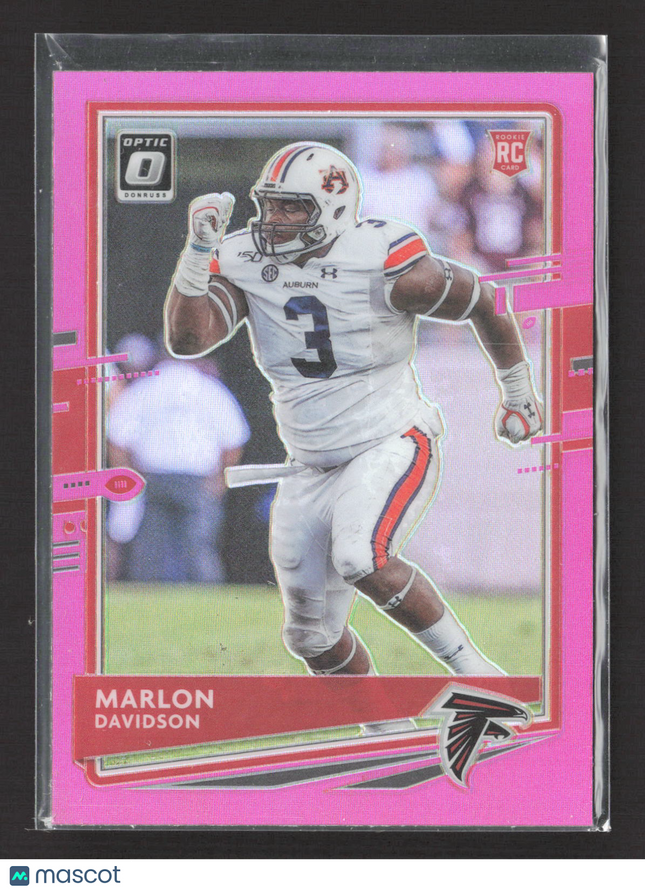 2020 Panini Donruss Optic Prizm Marlon Davidson #135 Pink