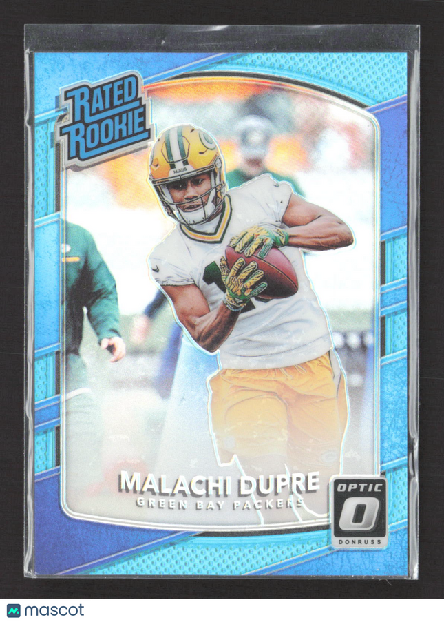 2017 Panini Donruss Optic Prizm Malachi Dupre #197 Blue 028/299
