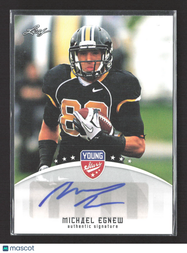 2012 Leaf Young Stars Michael Egnew #ME1 Auto