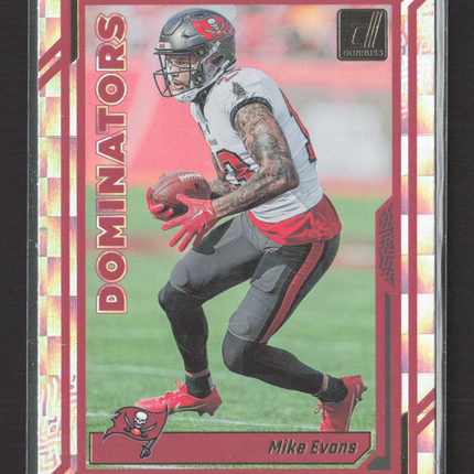 2023 Panini Donruss Dominators Mike Evans #D-8 Checkerboard