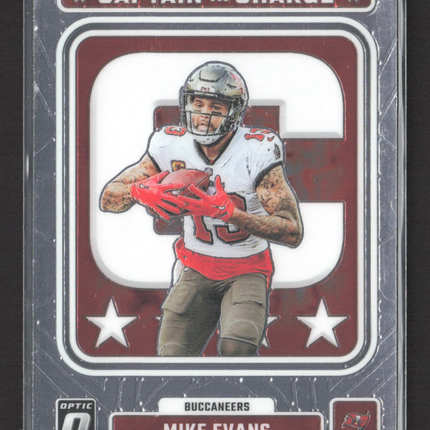 2023 Panini Donruss Optic Captain in Charge Mike Evans #CC-ME