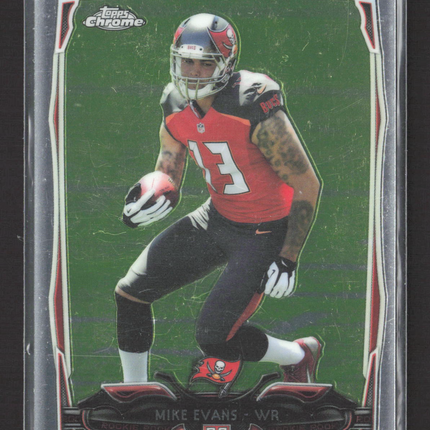 2014 Topps Chrome Mike Evans #185 RC