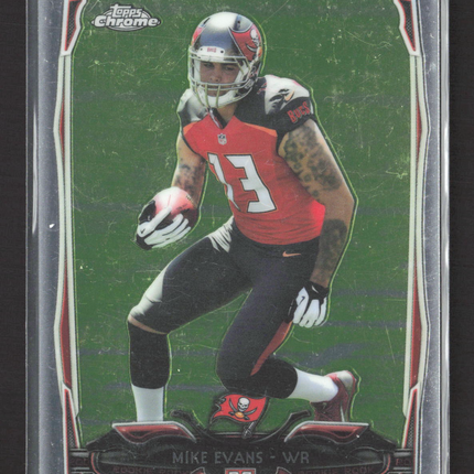 2014 Topps Chrome Mike Evans #185 RC