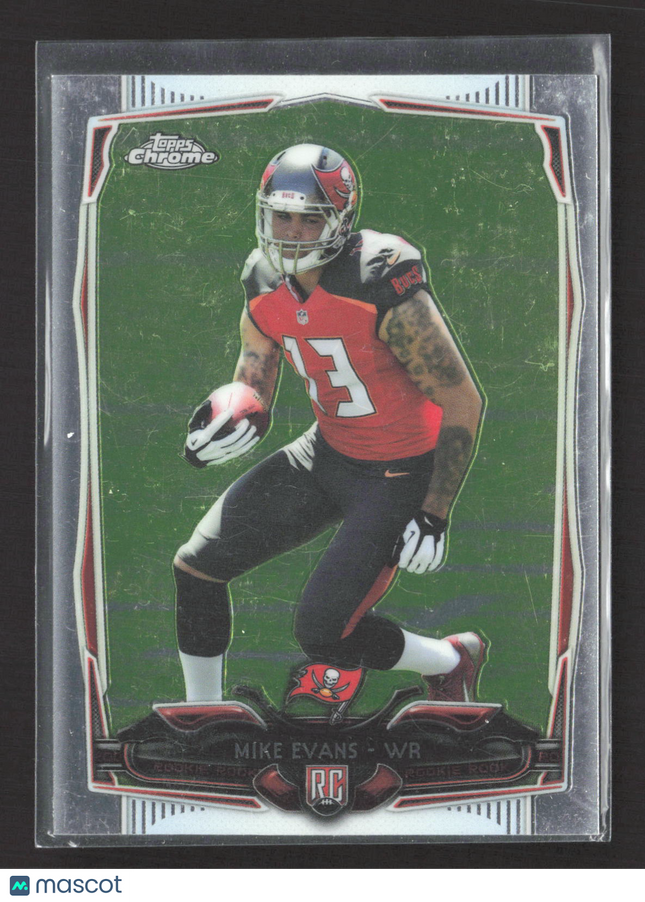 2014 Topps Chrome Mike Evans #185 RC