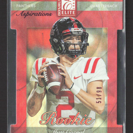 2022 Panini Donruss Elite Aspirations Matt Corral #202-108 51/98