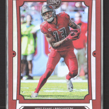 2019 Panini Legacy Prizm Mike Evans #94 Red 060/100