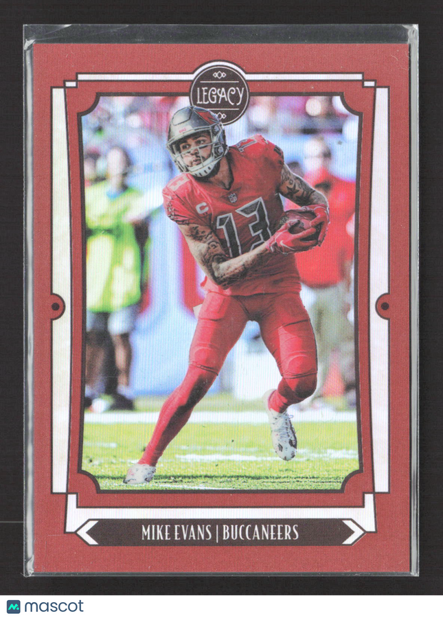2019 Panini Legacy Prizm Mike Evans #94 Red 060/100