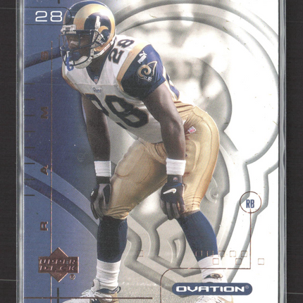 2001 Upper Deck Ovation Marshall Faulk #72