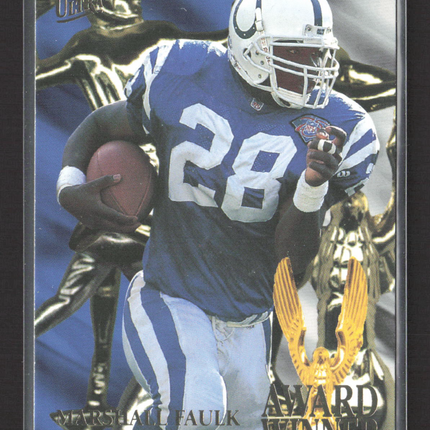 1995 Fleer Ultra Award Winner Marshall Faulk #2 of 6 Award Winner