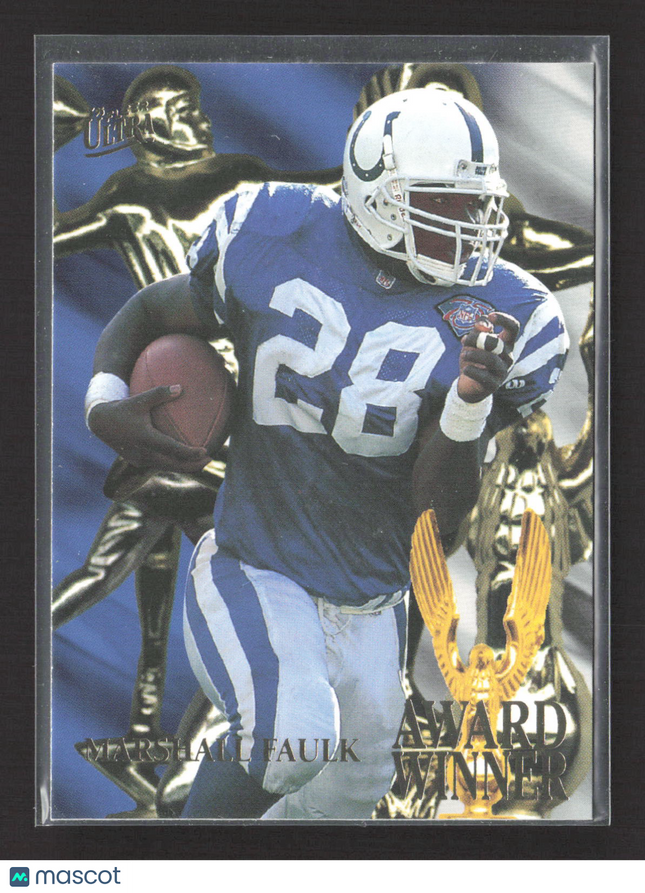1995 Fleer Ultra Award Winner Marshall Faulk #2 of 6 Award Winner
