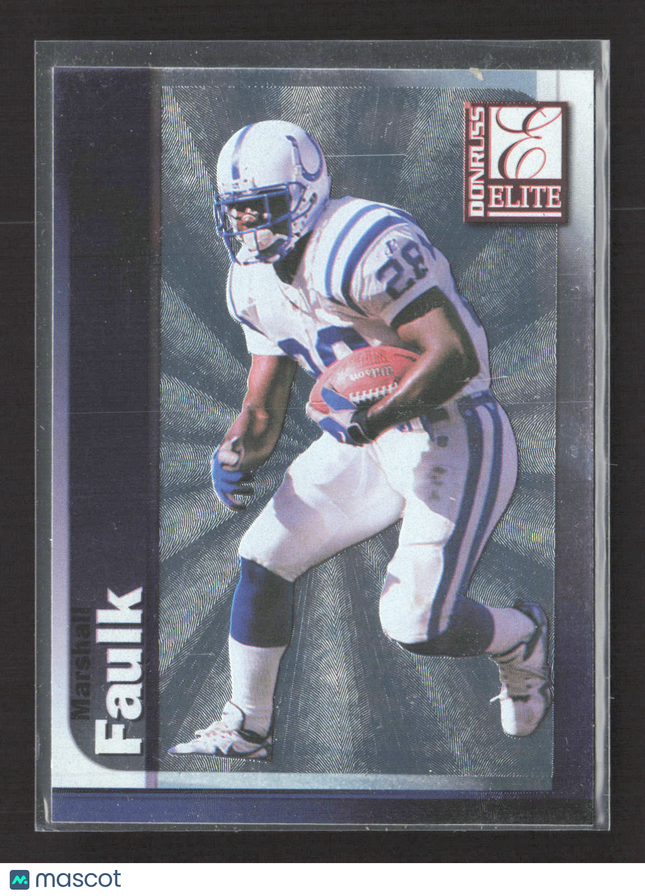 1999 Donruss Elite Marshall Faulk #140