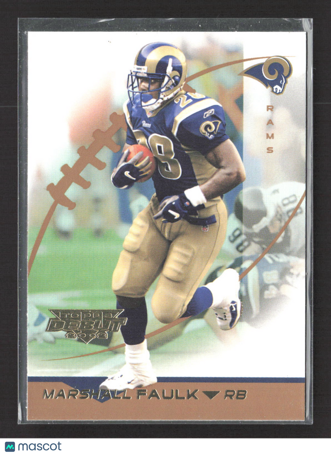 2002 Topps Debut Marshall Faulk #141