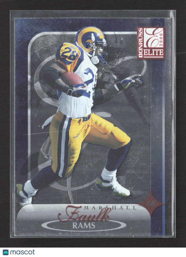 2000 Donruss Elite Marshall Faulk #118