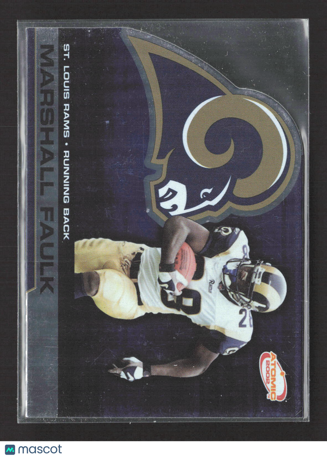 2002 Pacific Atomic Marshall Faulk #79