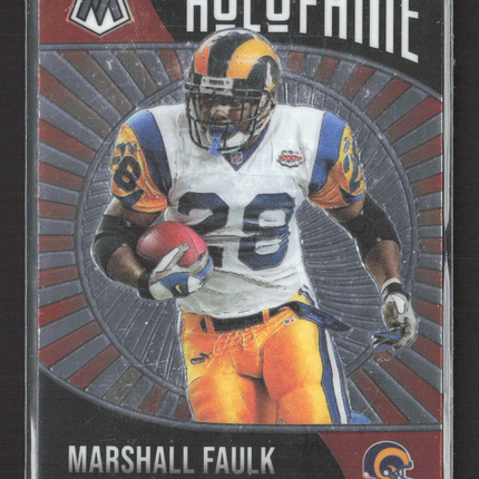 2021 Panini Mosaic Football Holofame Marshall Faulk #6