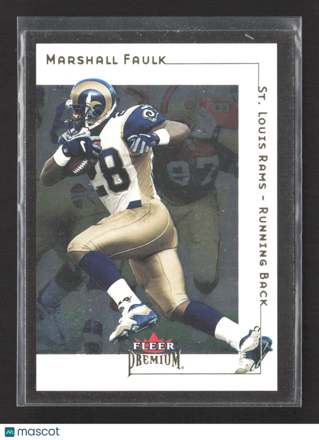 2001 Fleer Premium Marshall Faulk #190