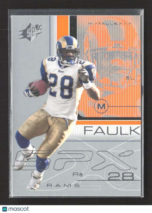 2001 Upper Deck SPx Marshall Faulk #71