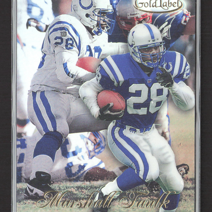 1998 Topps Gold Label Marshall Faulk #11