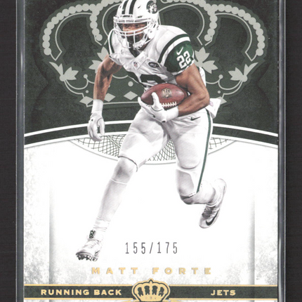 2017 Panini Preferred Crown Royale Matt Forte #44 155/175