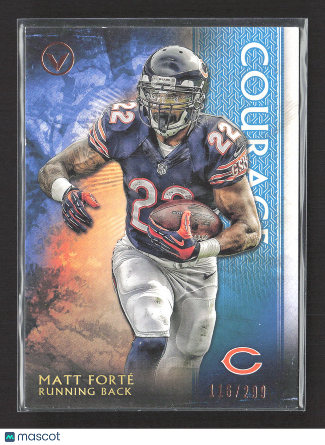 2015 Topps Valor Matt Forte #161 Courage 116/299