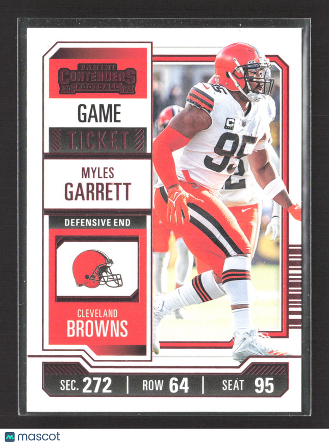 2023 Panini Contenders Football Myles Garrett #25