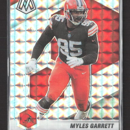 2021 Panini Prizm Mosaic Myles Garrett #57 Silver