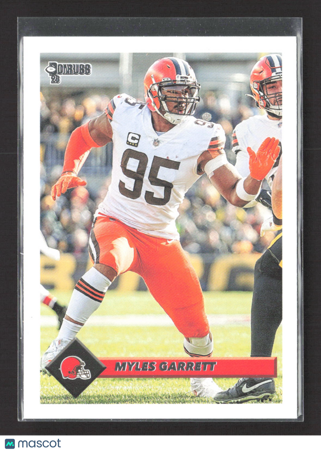 2023 Panini Donruss Football Myles Garrett #R93-12
