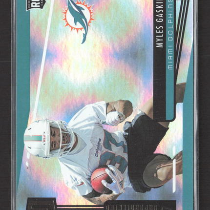 2019 Panini Unparalleled Myles Gaskin #274 Infinite RC 116/150