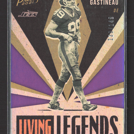 2021 Panini Prestige Living Legends Mark Gastineau #LL-3 Xtra Points 130/149