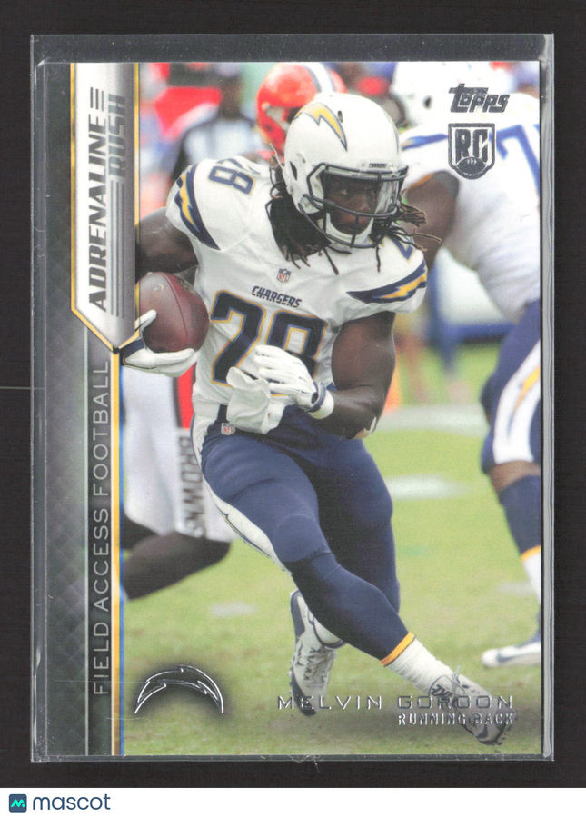 2015 Topps Field Access Adrenaline Rush Melvin Gordon #ARA-MG