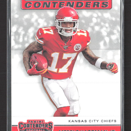 2019 Panini Contenders Rookie of the Year Contenders Mecole Hardman Jr. #RYA-MH
