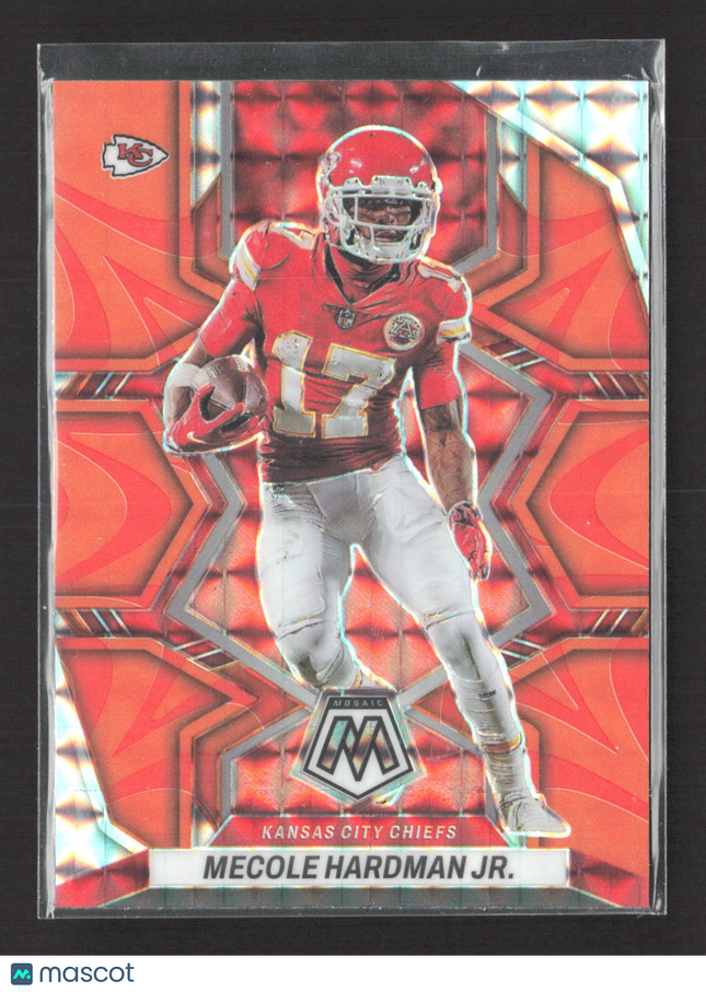 2022 Panini Prizm Mosaic Mecole Hardman Jr. #98 Orange