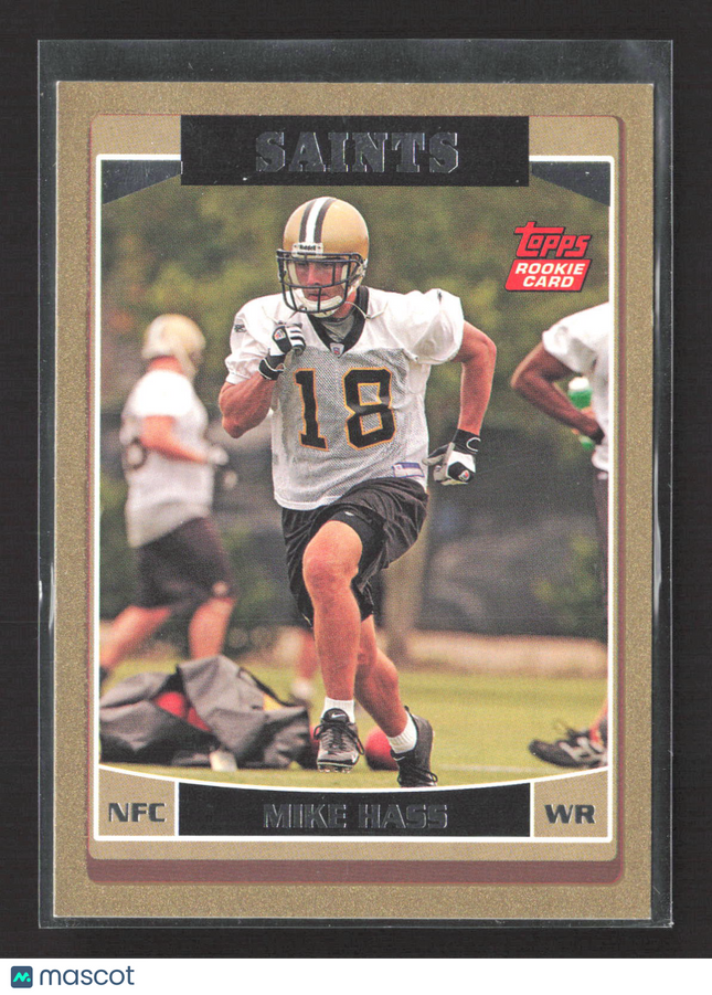 2006 Topps Mike Hass #313 /2006 Gold