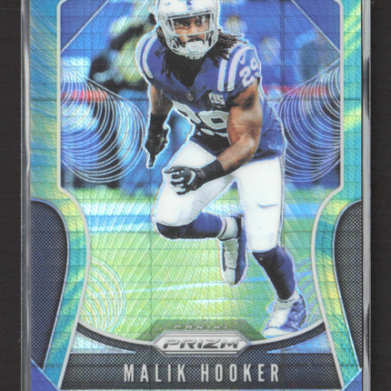 2019 Panini Prizm Malik Hooker #149 Blue Lazer 005/175