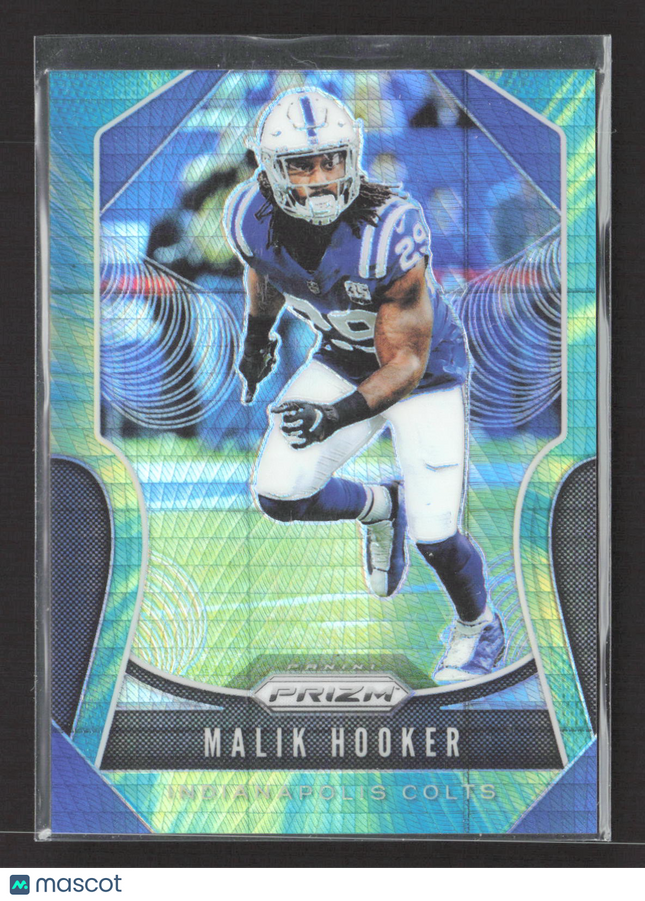 2019 Panini Prizm Malik Hooker #149 Blue Lazer 005/175
