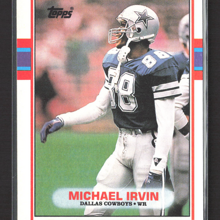 1989 Topps Michael Irvin #383