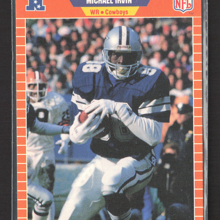 1989 Pro Set Michael Irvin #89