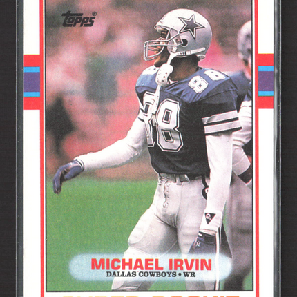 1989 Topps Michael Irvin #383