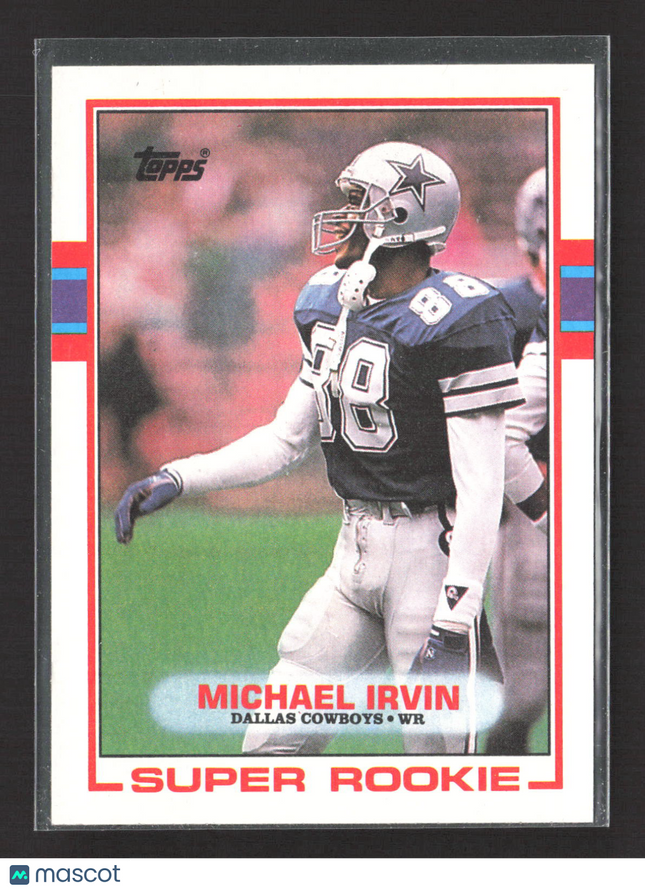 1989 Topps Michael Irvin #383